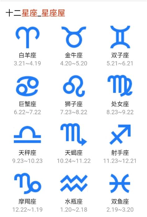 星座 4月|12星座月份｜星座日期表+性格特質+星座四象一